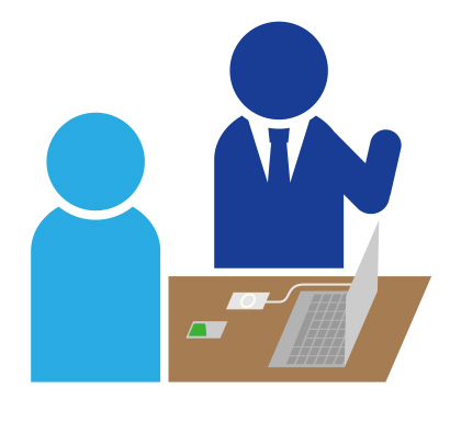 勤怠管理システム・基本部分のデモンストレーションの実施